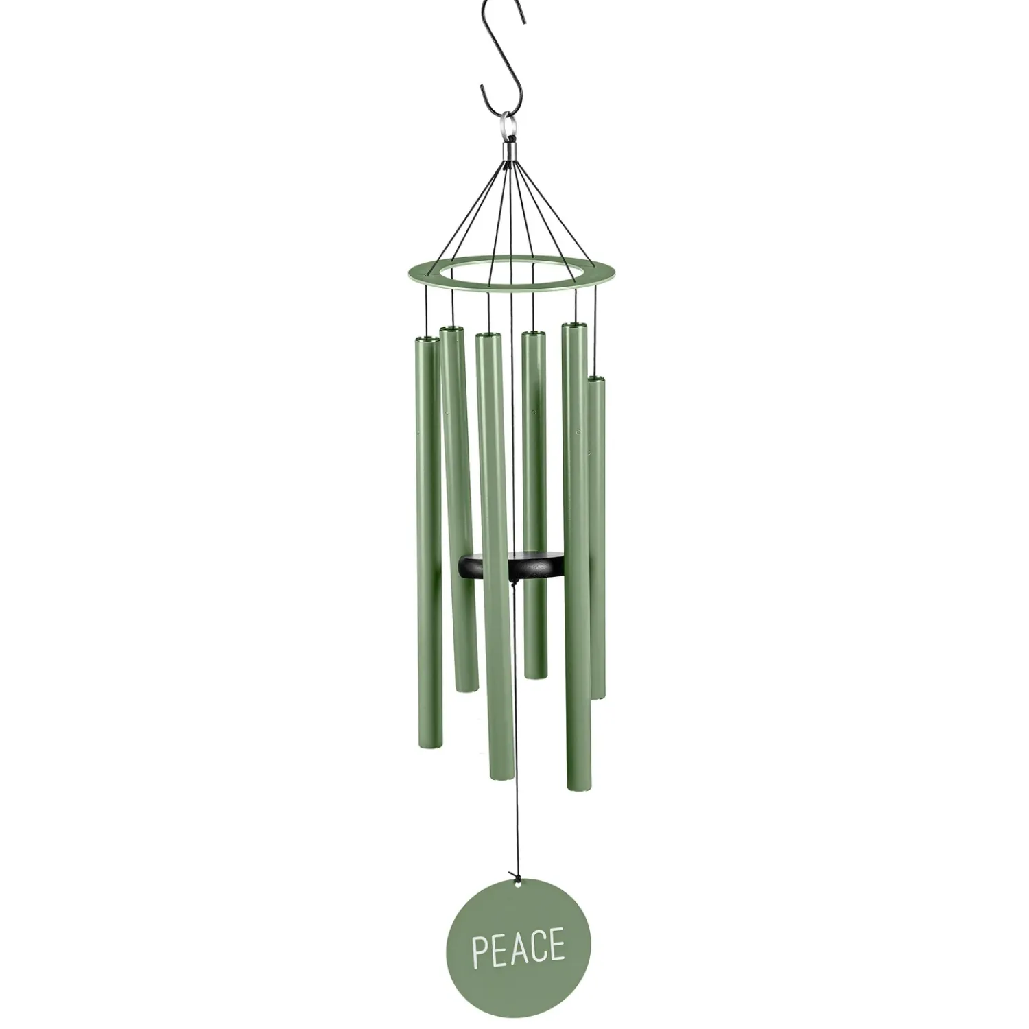 Plow & Hearth Wind Chimes & Mobiles>Hand Tuned “Peace” Wind Chime