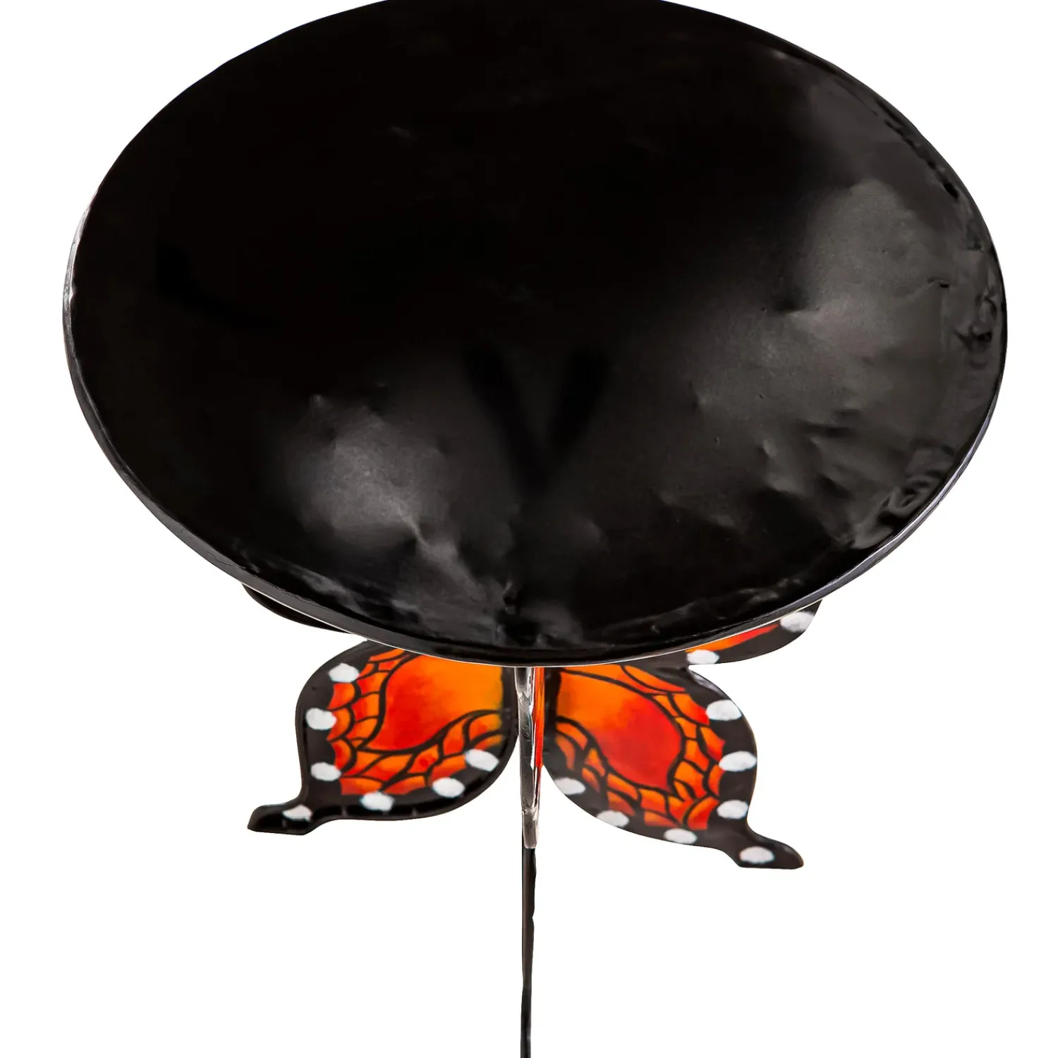 Plow & Hearth Accent Tables|Outdoor Side Tables>Handcrafted Metal Monarch Butterfly Side Table