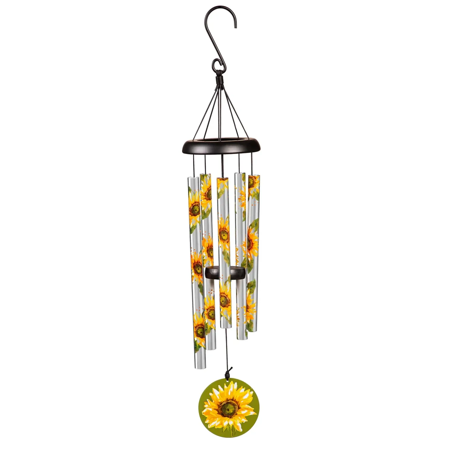 Plow & Hearth Wind Chimes & Mobiles>Hand-Tuned Sunflower Wind Chime