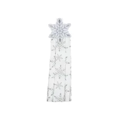 Plow & Hearth Kitchen Linens>Hanging Tea Towel, Snowflake