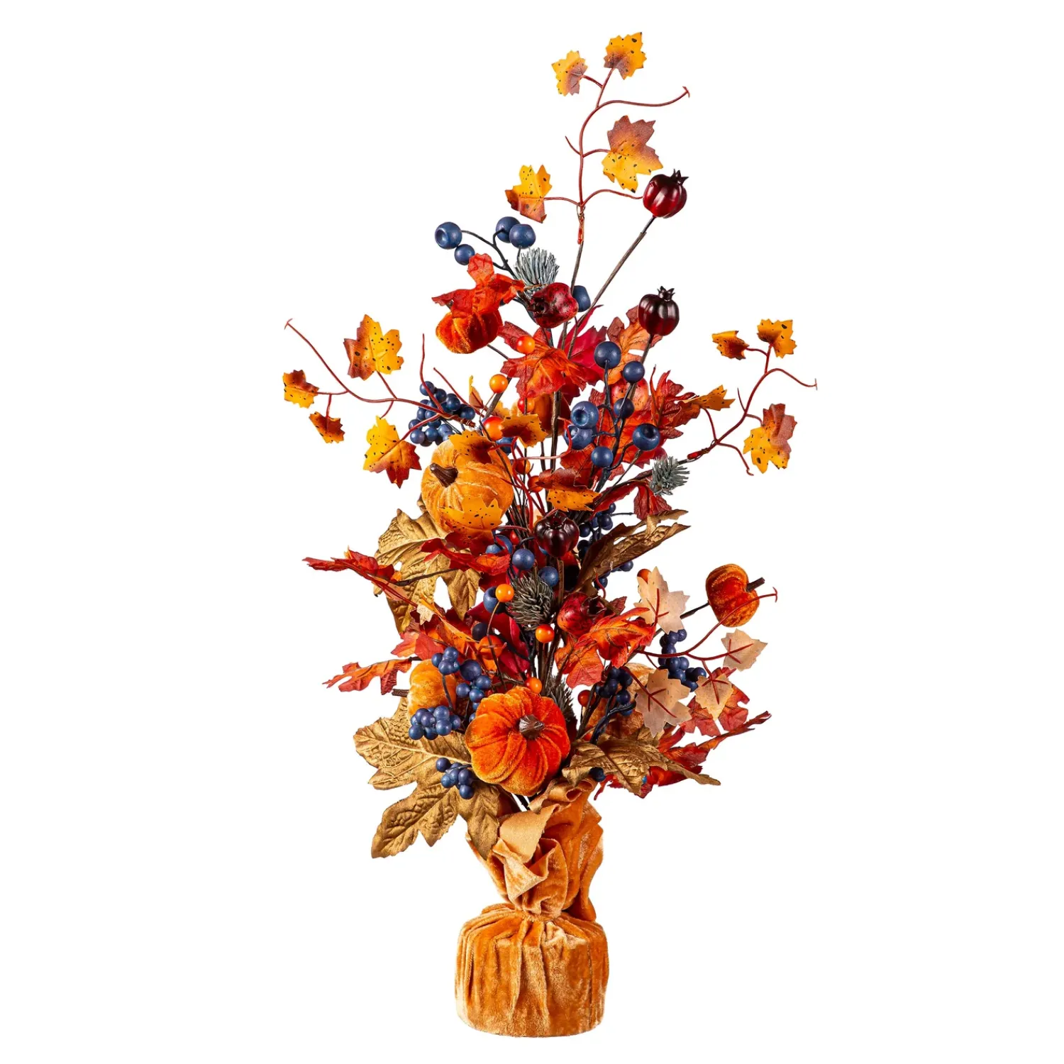 Plow & Hearth Decorative Accents|Faux Flowers & Plants>Harvest Pumpkin Table Décor