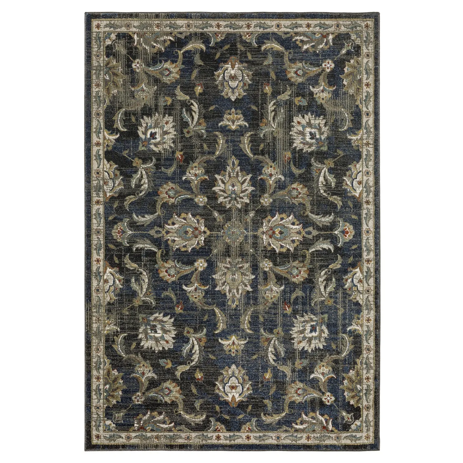 Plow & Hearth Area Rugs>Heartland Border Rug, 3'10" x 5'5"