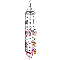 Plow & Hearth Wind Chimes & Mobiles>Hearts & Shapes Wind Chime