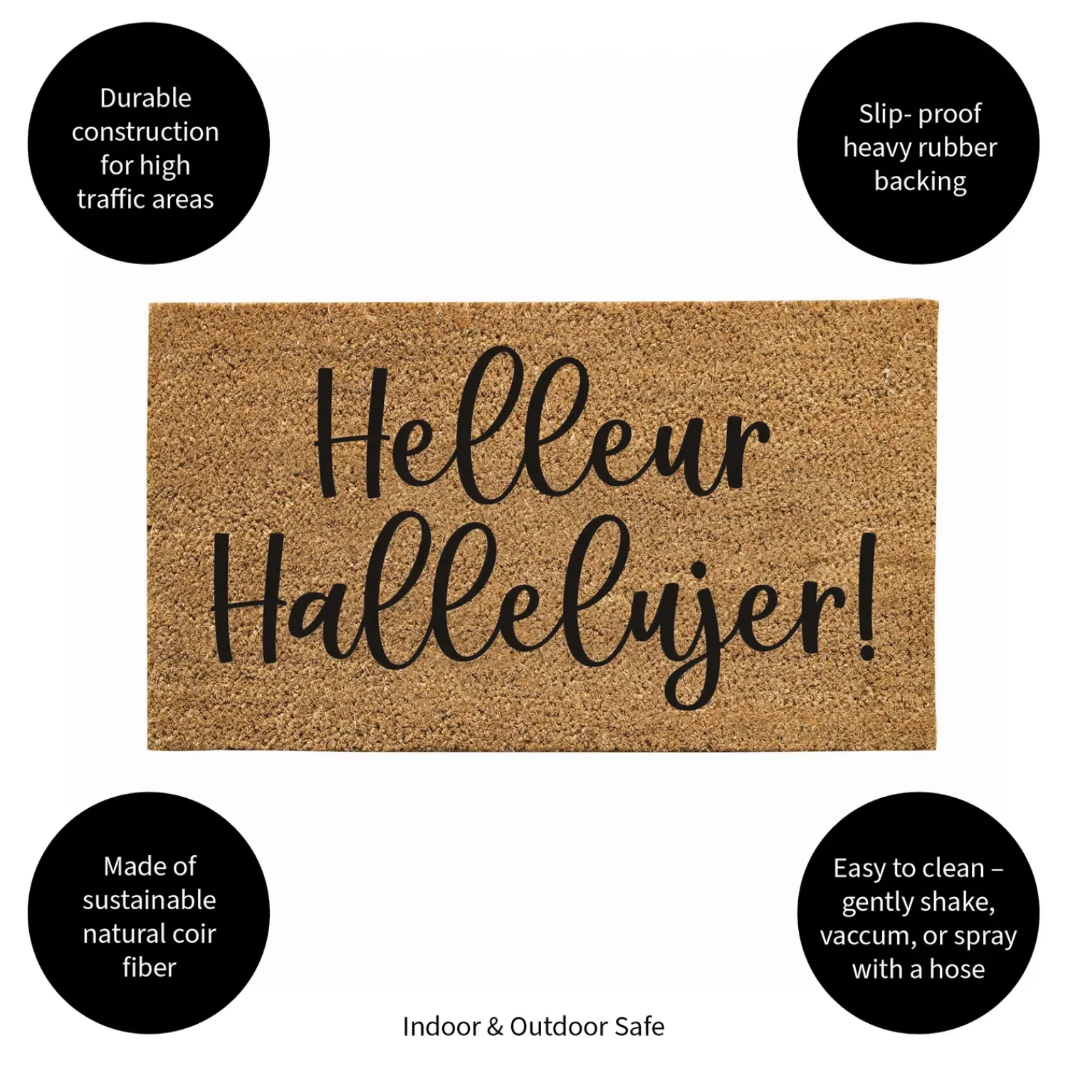 Plow & Hearth Coir Mats>Helleur Coir Mat