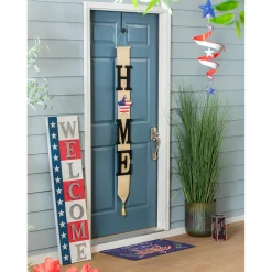Plow & Hearth Fabric Door Hangers>HOME Interchangeable Icon Door Banner