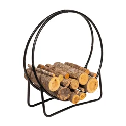 Plow & Hearth Wood Storage & Wood Racks>Hoop Style Firewood Holder
