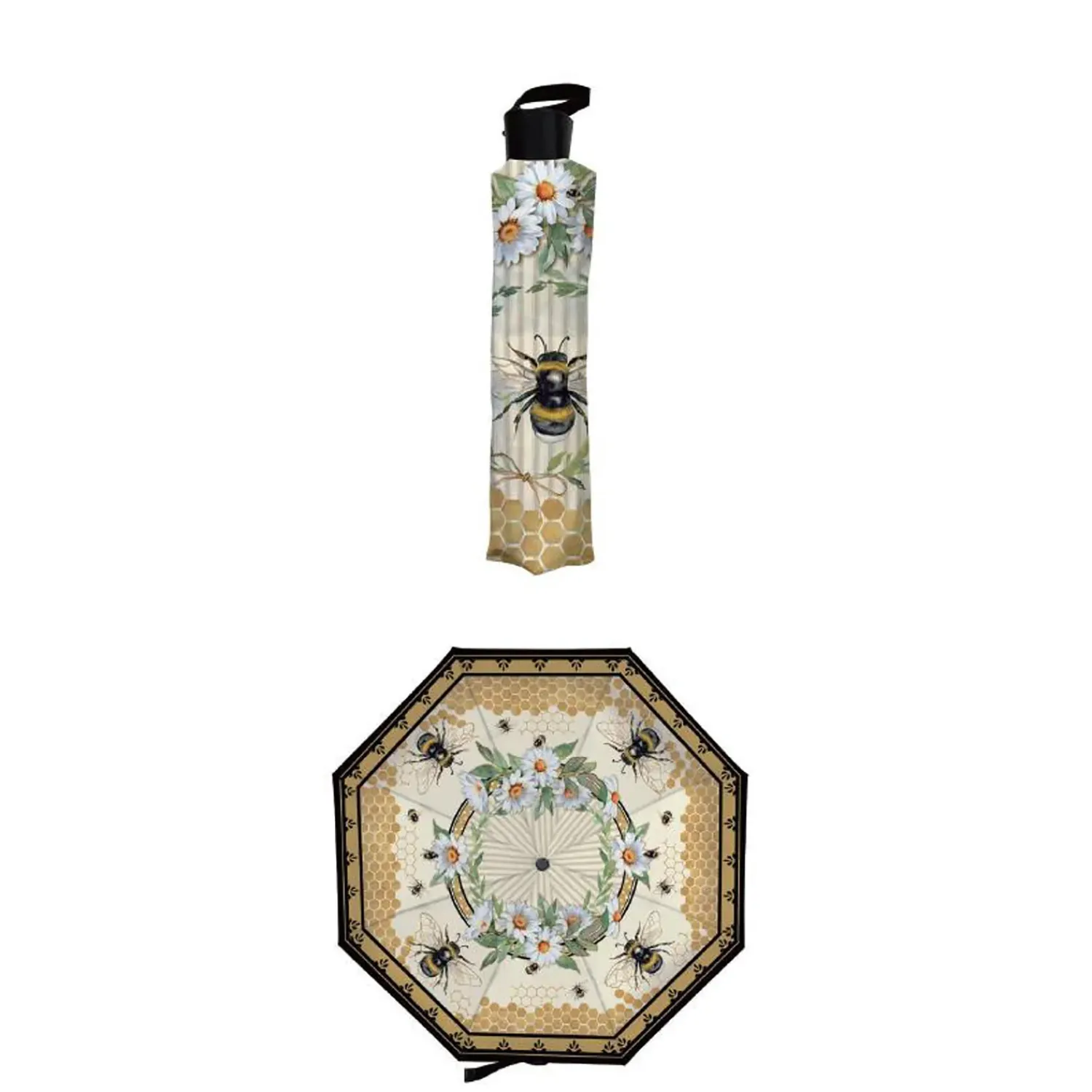 Plow & Hearth Shades & Umbrellas>Humble Bee Compact Umbrella