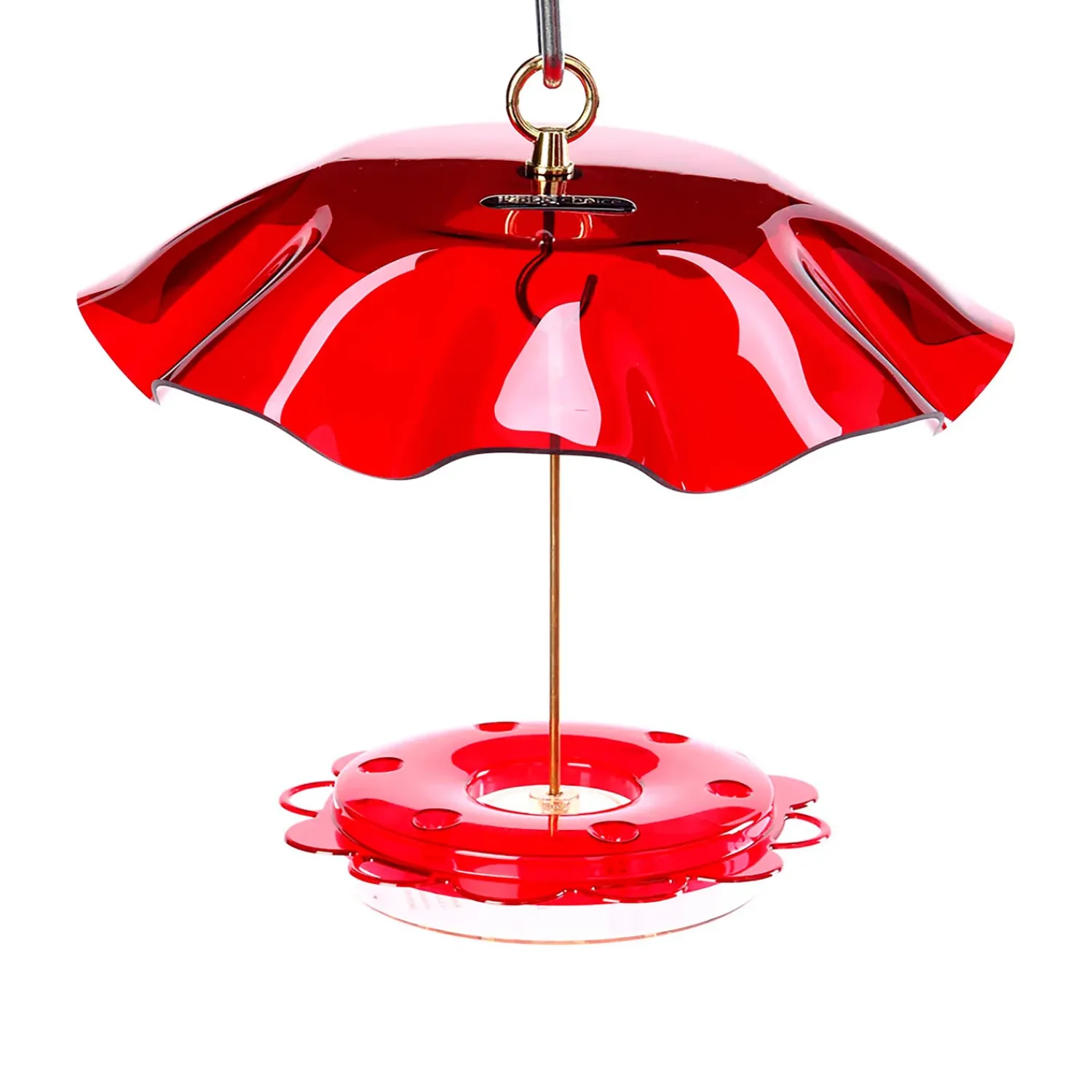 Plow & Hearth Hummingbird Feeders>Hummingbird Feeder with Weather Guard