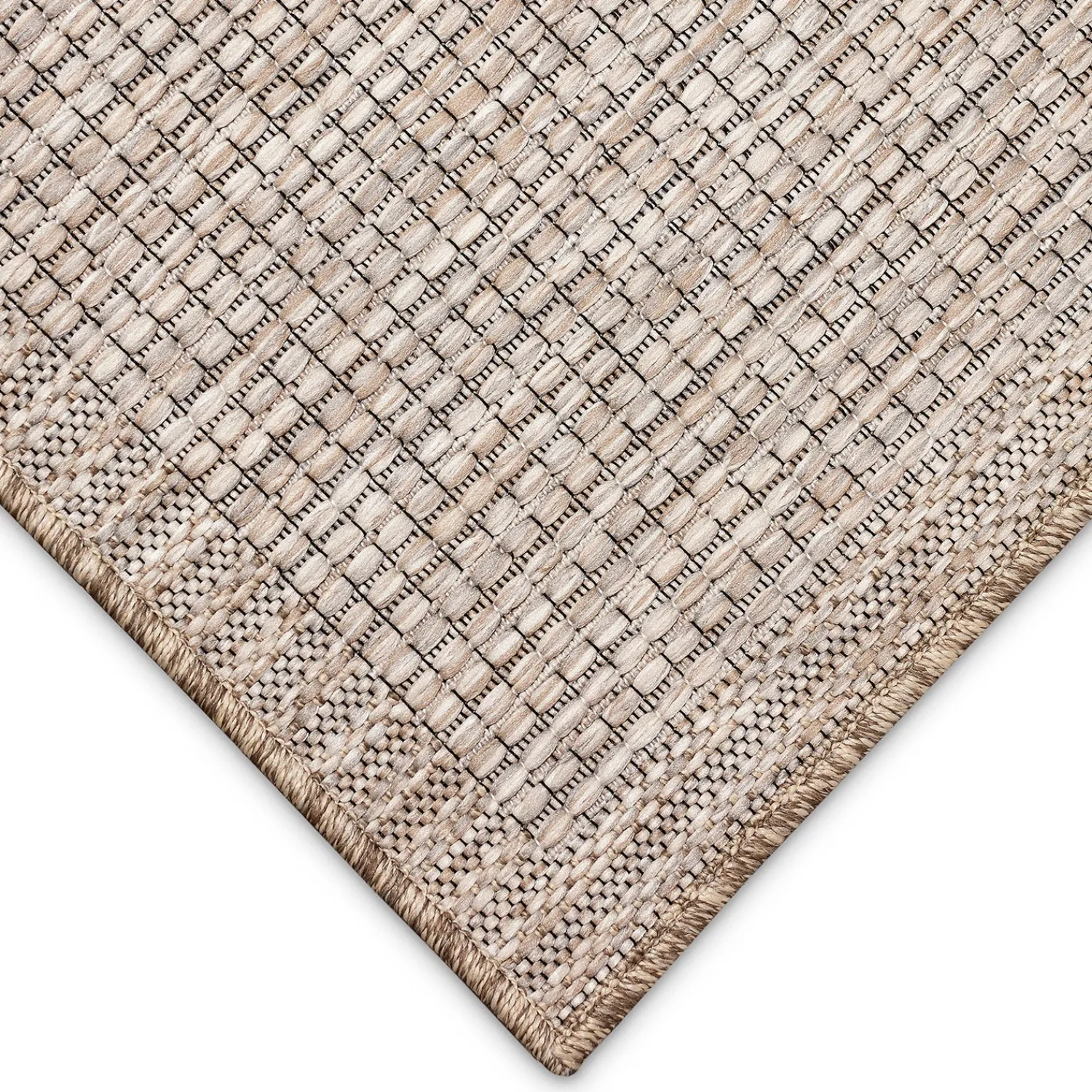 Plow & Hearth Area Rugs>Indoor/Outdoor Beachcomber Texture Rug, 7'10" x 9'10" Natural