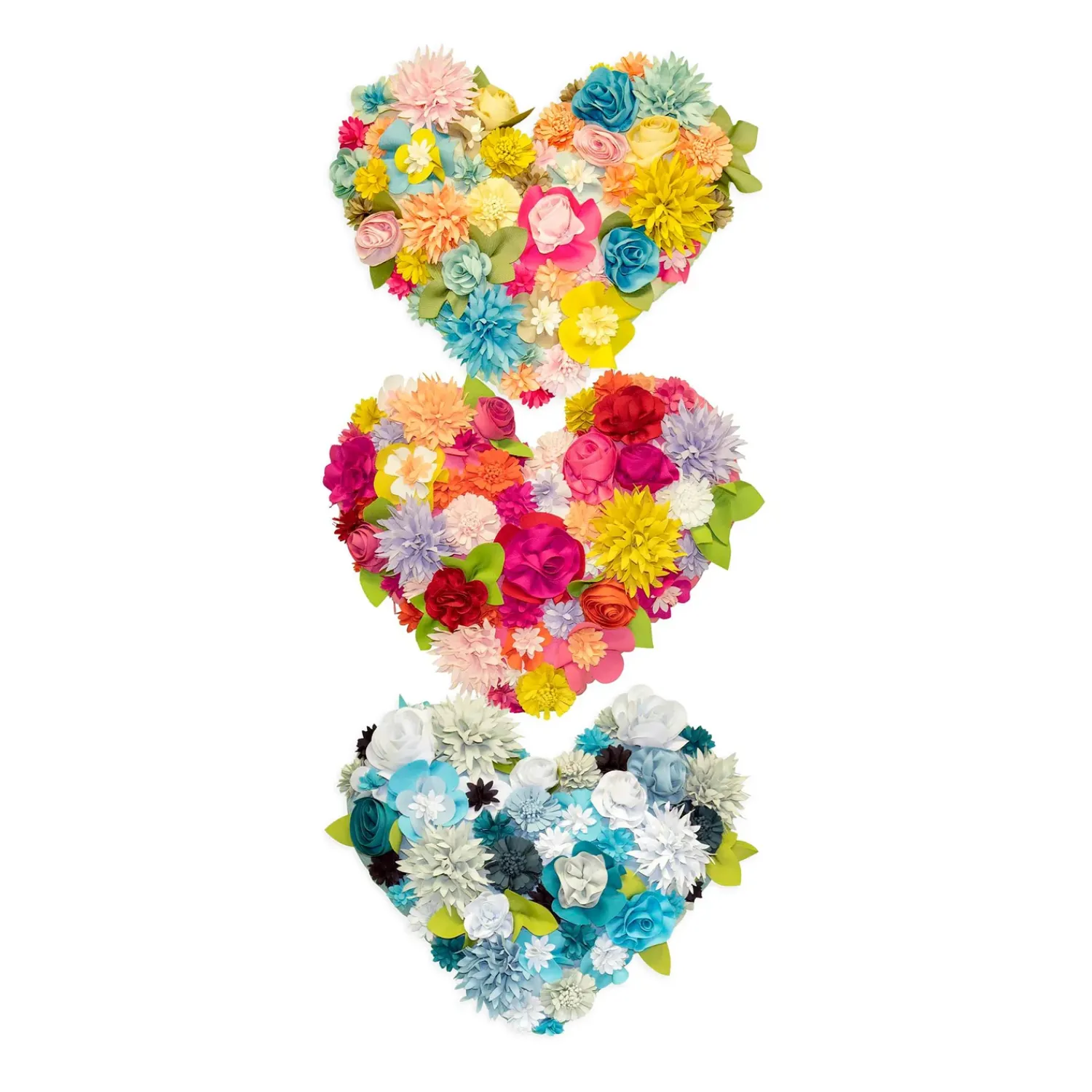 Plow & Hearth Outdoor Throw Pillows|Decorative Pillows>Indoor/Outdoor Bouquet Heart Pillow