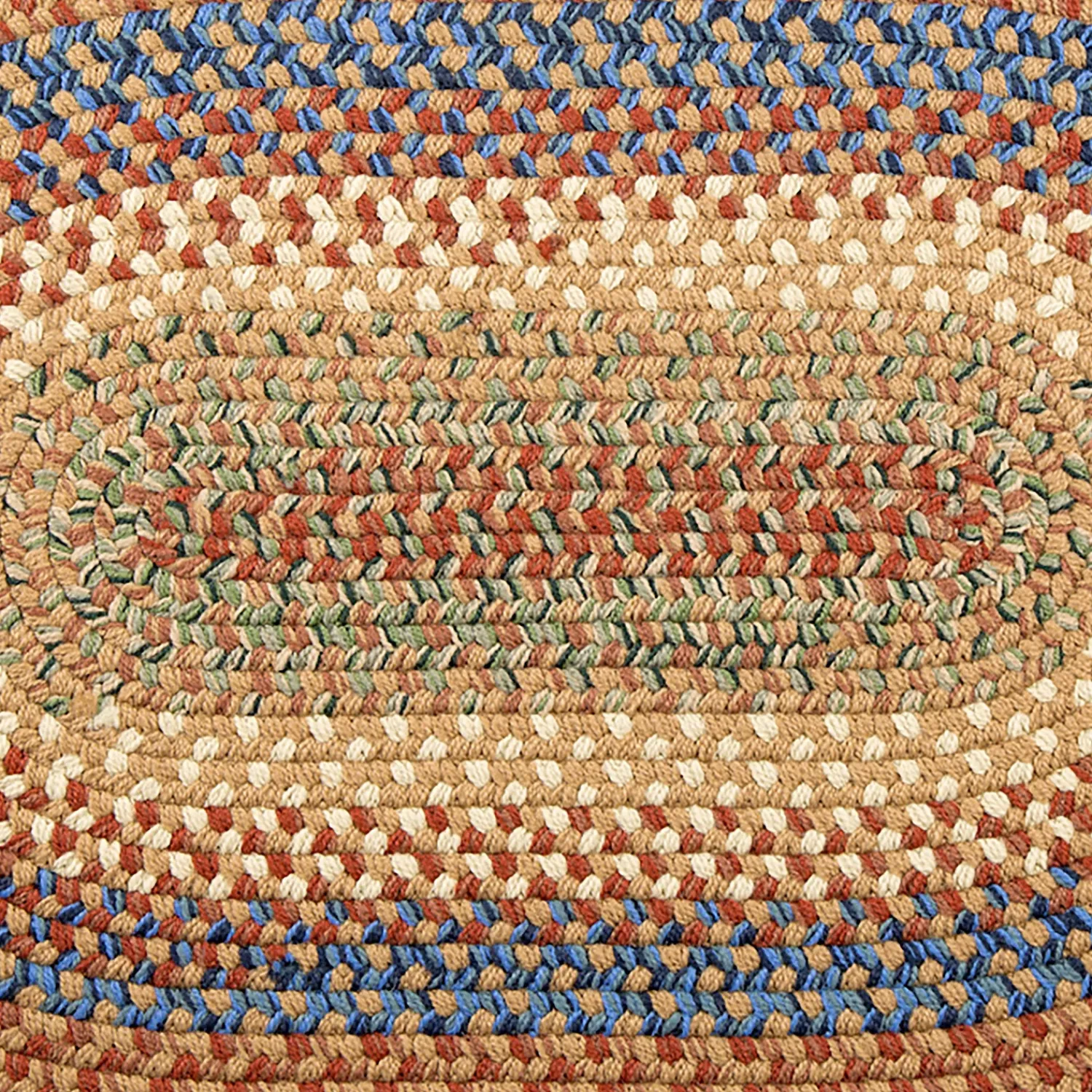 Plow & Hearth Area Rugs>Indoor/Outdoor Braided Polypro Roanoke Rug, 2' x 3'