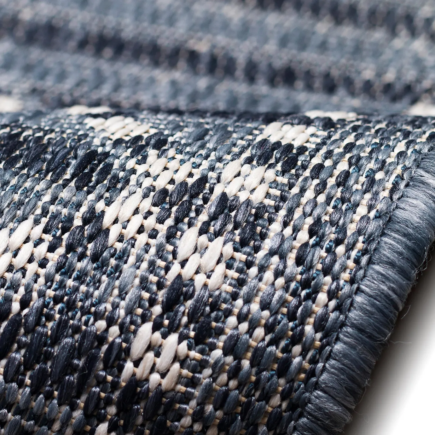 Plow & Hearth Area Rugs>Indoor/Outdoor Diamonds Rug, 4'10" x 7'6"