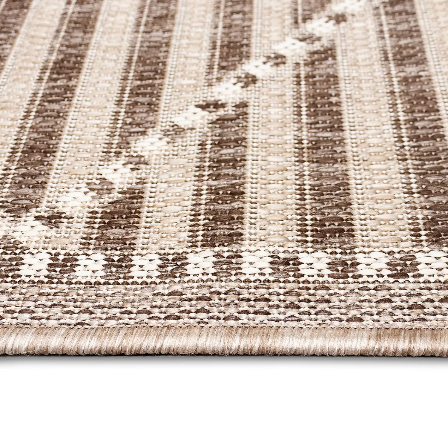 Plow & Hearth Area Rugs>Indoor/Outdoor Diamonds Rug, 4'10" x 7'6"