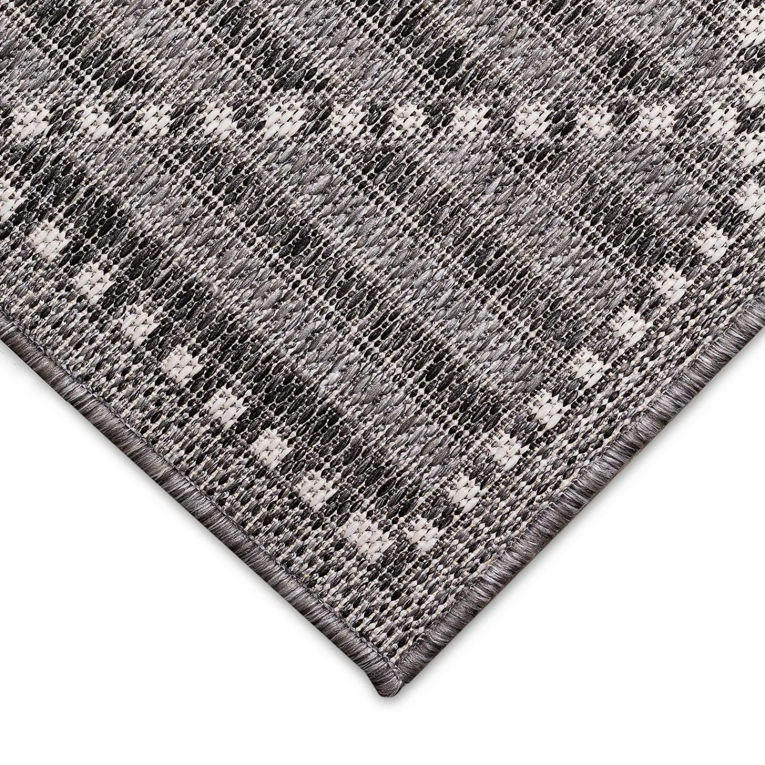 Plow & Hearth Area Rugs>Indoor/Outdoor Diamonds Rug, 7'10" x 9'10"