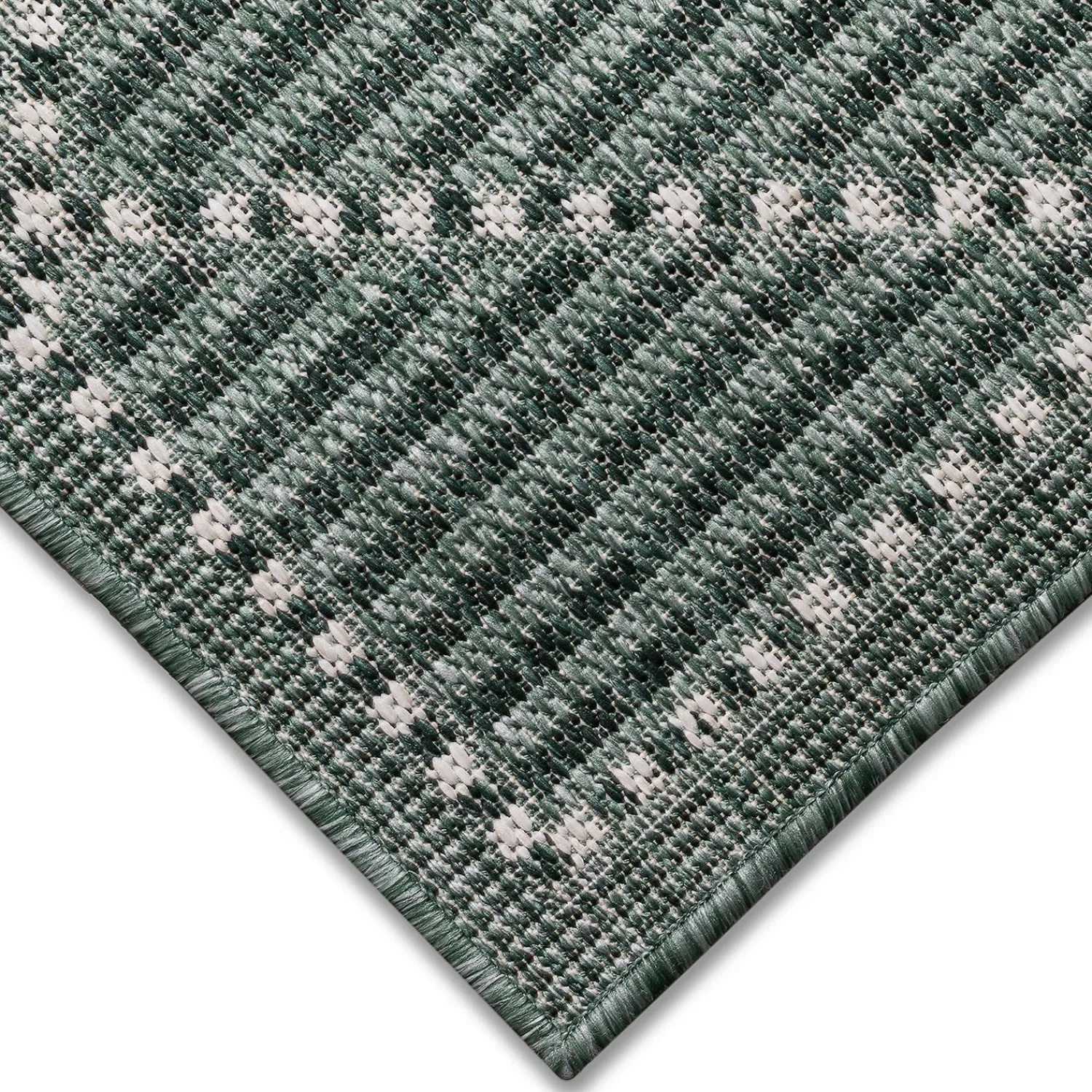 Plow & Hearth Area Rugs>Indoor/Outdoor Diamonds Rug, 7'10" x 9'10"