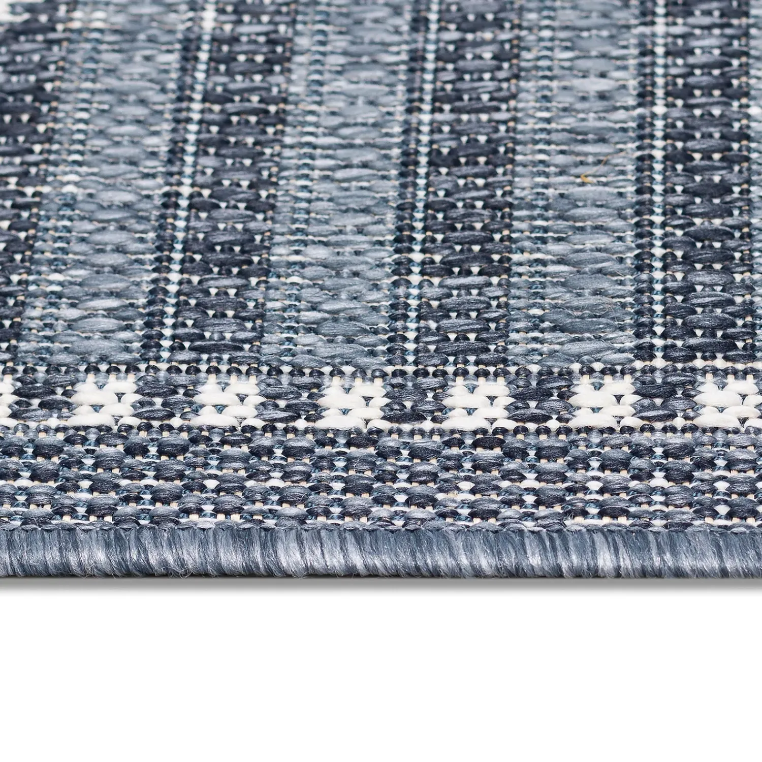 Plow & Hearth Area Rugs>Indoor/Outdoor Diamonds Rug, 7'10" square