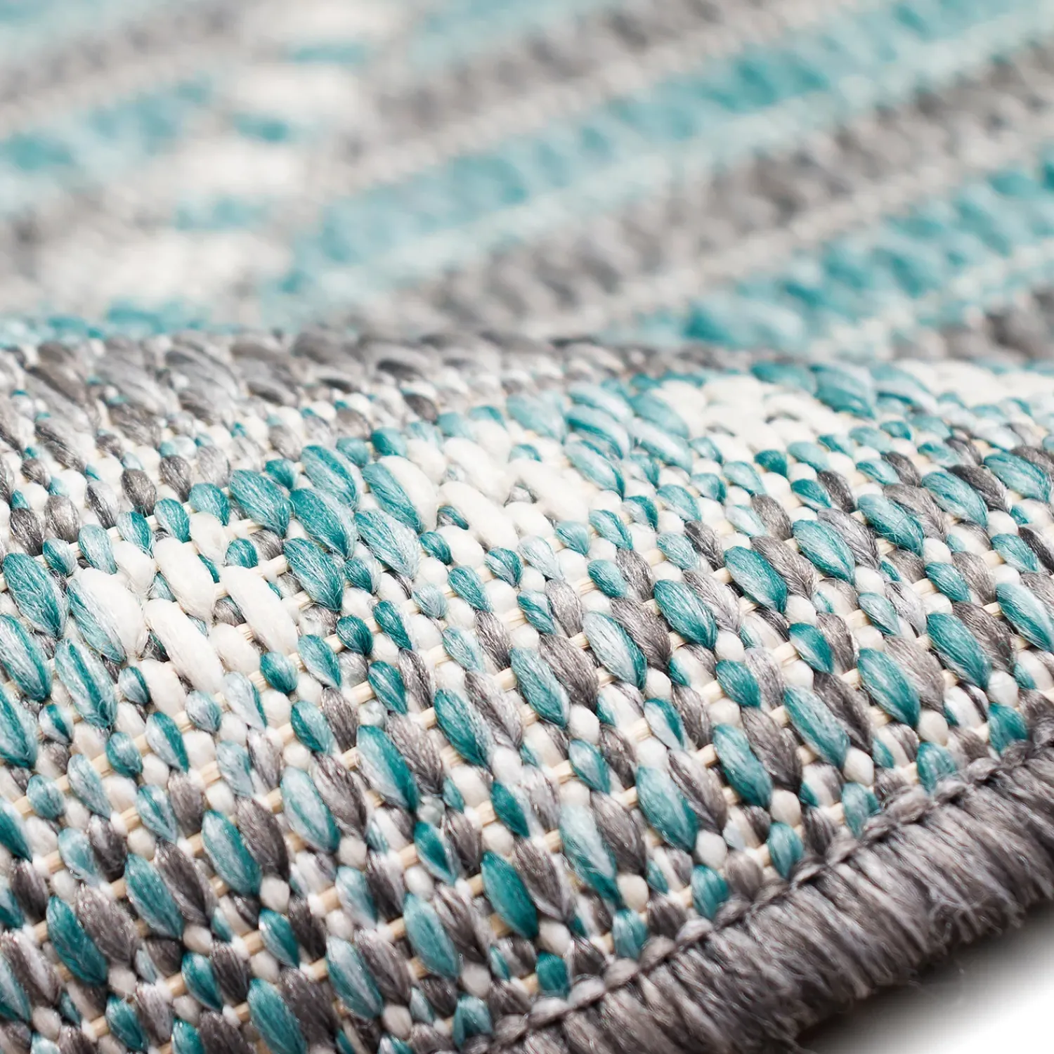 Plow & Hearth Runners>Indoor/Outdoor Diamonds Rug, 23" x 7'6" Runner