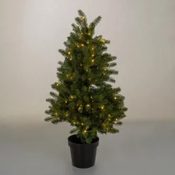 Plow & Hearth Lighted Trees & Garlands><noscript><img width=