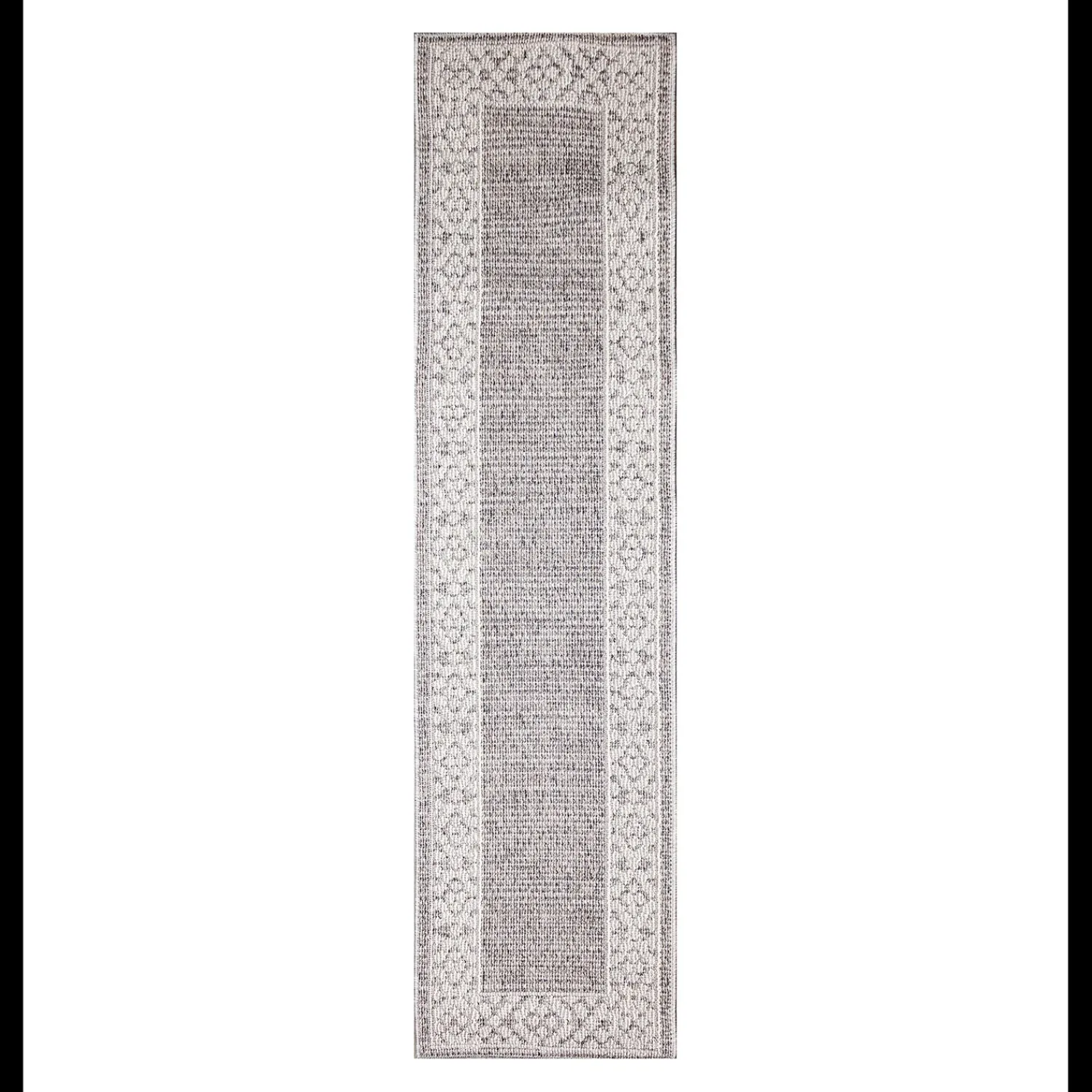 Plow & Hearth Area Rugs>Indoor/Outdoor Kitty Hawk Border Rug, 5'3" x 7'3"