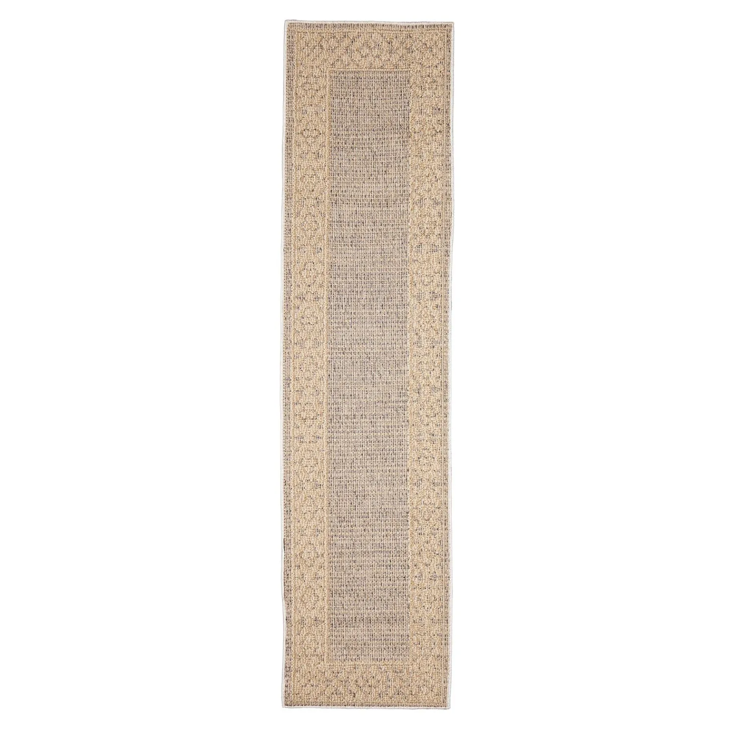 Plow & Hearth Area Rugs>Indoor/Outdoor Kitty Hawk Border Rug, 5'3" x 7'3"
