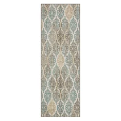 Plow & Hearth Area Rugs>Indoor/Outdoor La Grange Ikat Polypropylene Rug, 2'5" x 6' Runner