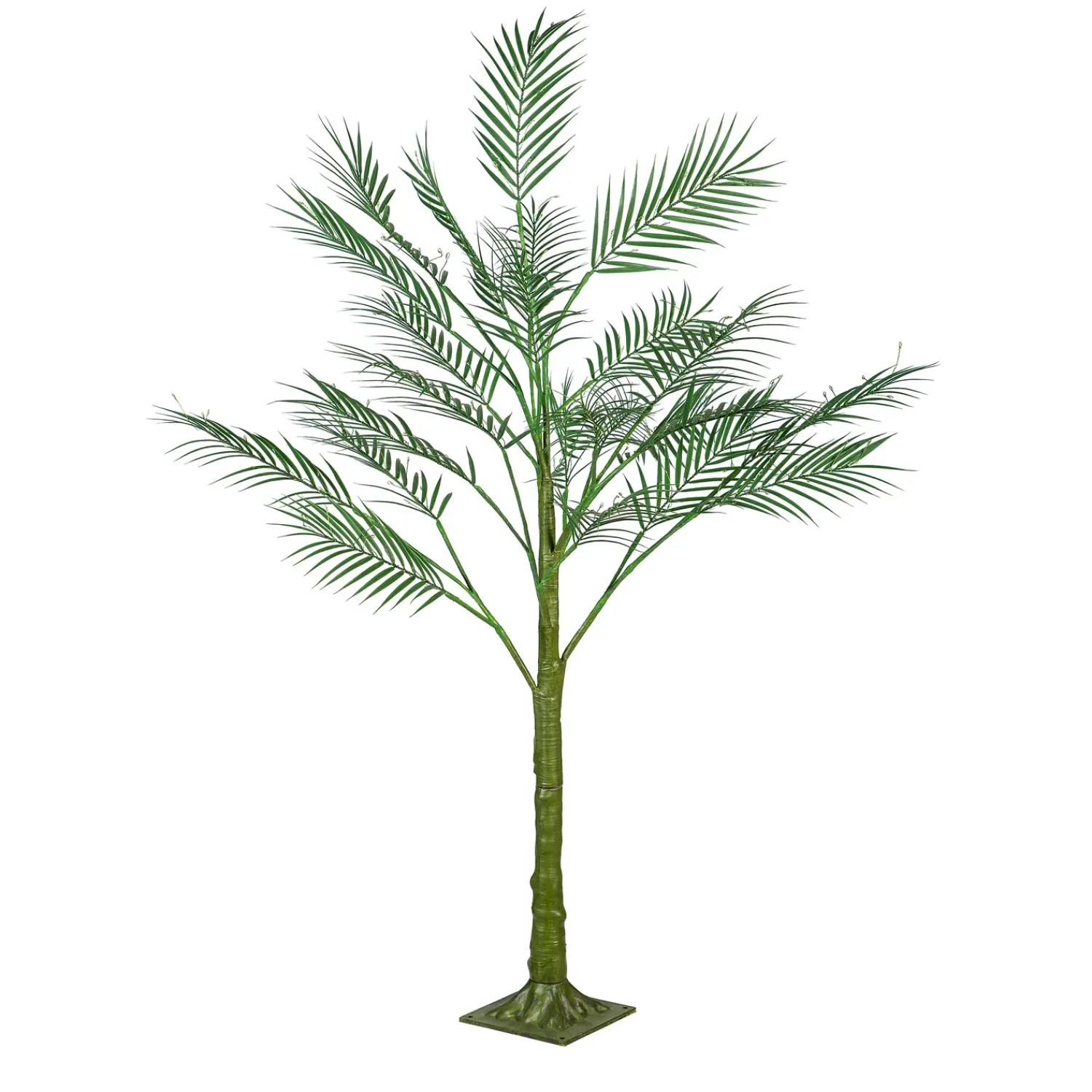 Plow & Hearth Lighted Trees & Garlands>Indoor/Outdoor LED Palm Tree 4'
