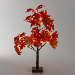 Plow & Hearth Lighted Trees & Garlands><noscript><img width=