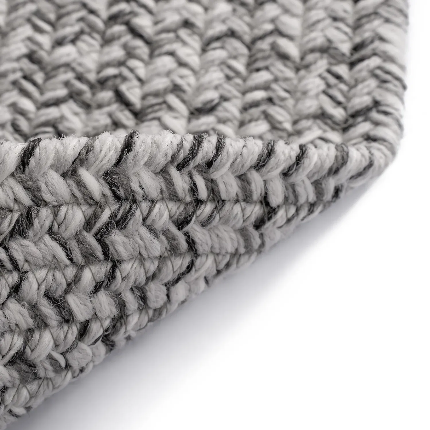 Plow & Hearth Area Rugs>Indoor/Outdoor Oval Pine Creek Braided Polypropylene Rug, 2'7" x 9' Runner