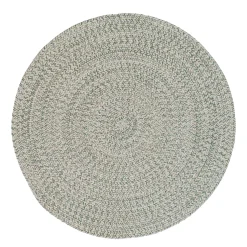 Plow & Hearth Area Rugs>Indoor/Outdoor Oval Pine Creek Braided Polypropylene Rug, 5'6" Round