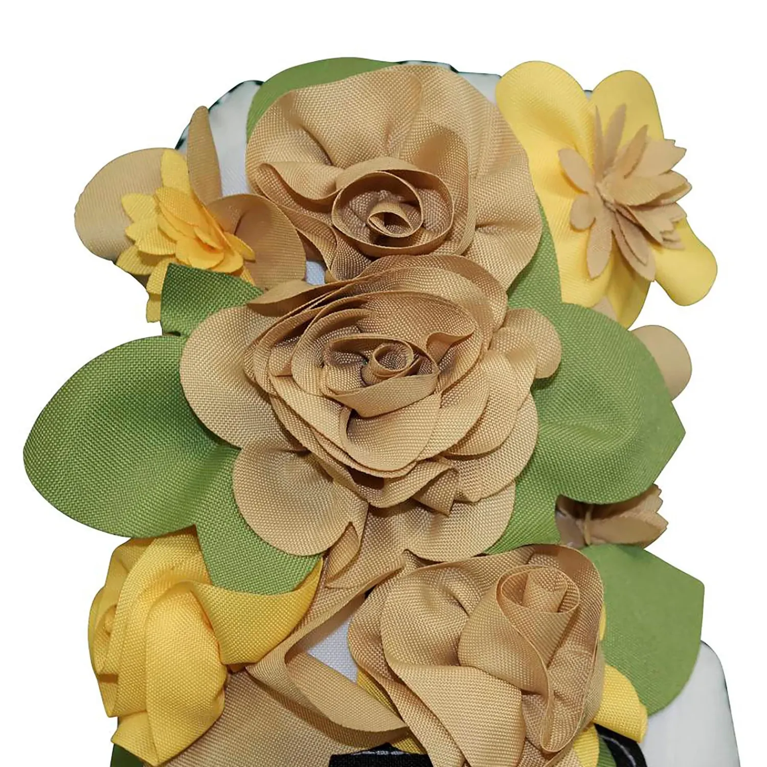 Plow & Hearth Decorative Pillows>Indoor/Outdoor Potted Rosebuds Doorstop