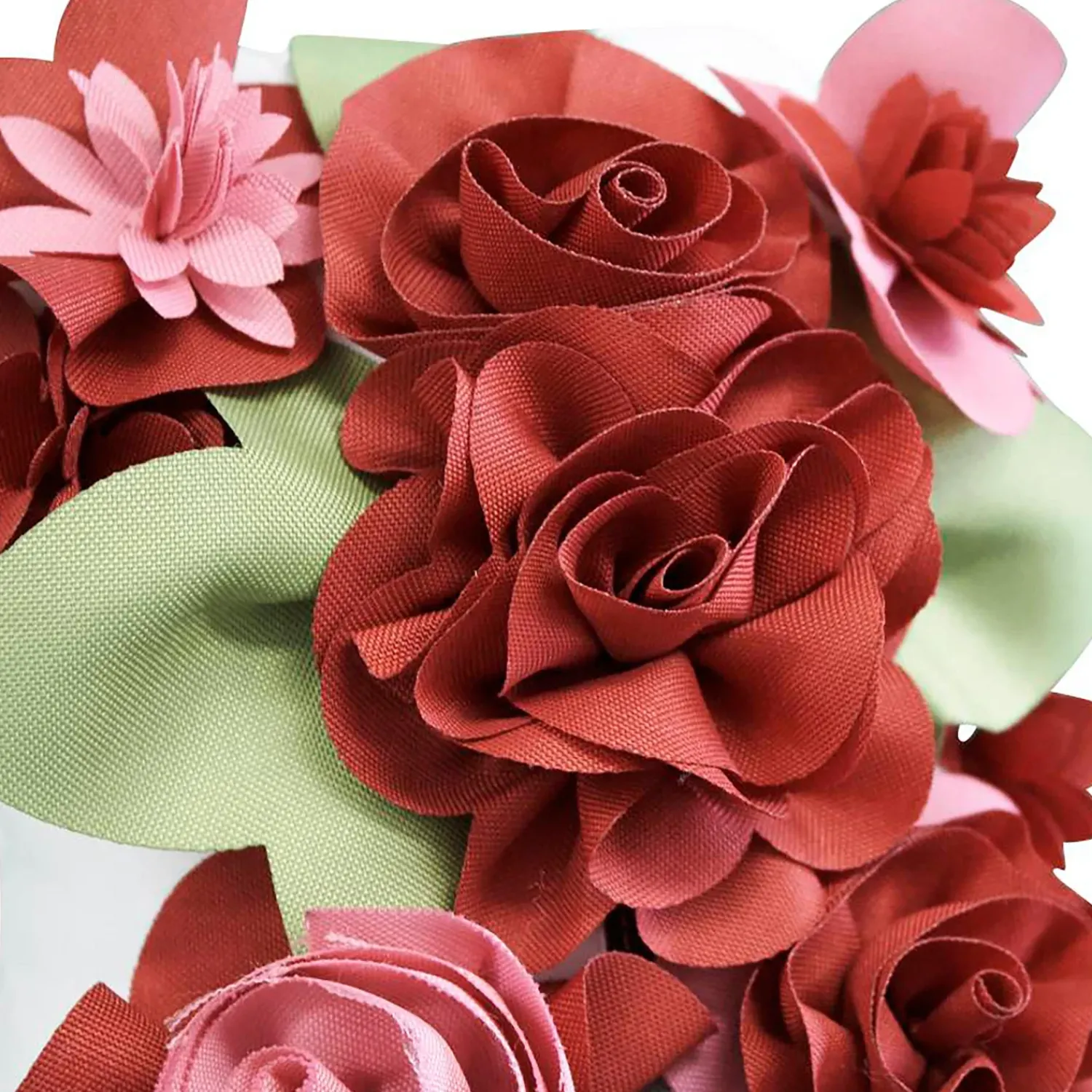 Plow & Hearth Decorative Pillows>Indoor/Outdoor Potted Rosebuds Doorstop