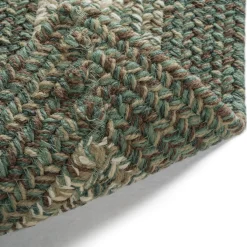 Plow & Hearth Area Rugs>Indoor/Outdoor Rectangle Woodridge Braided Polypropylene Rug, 5' x 8'