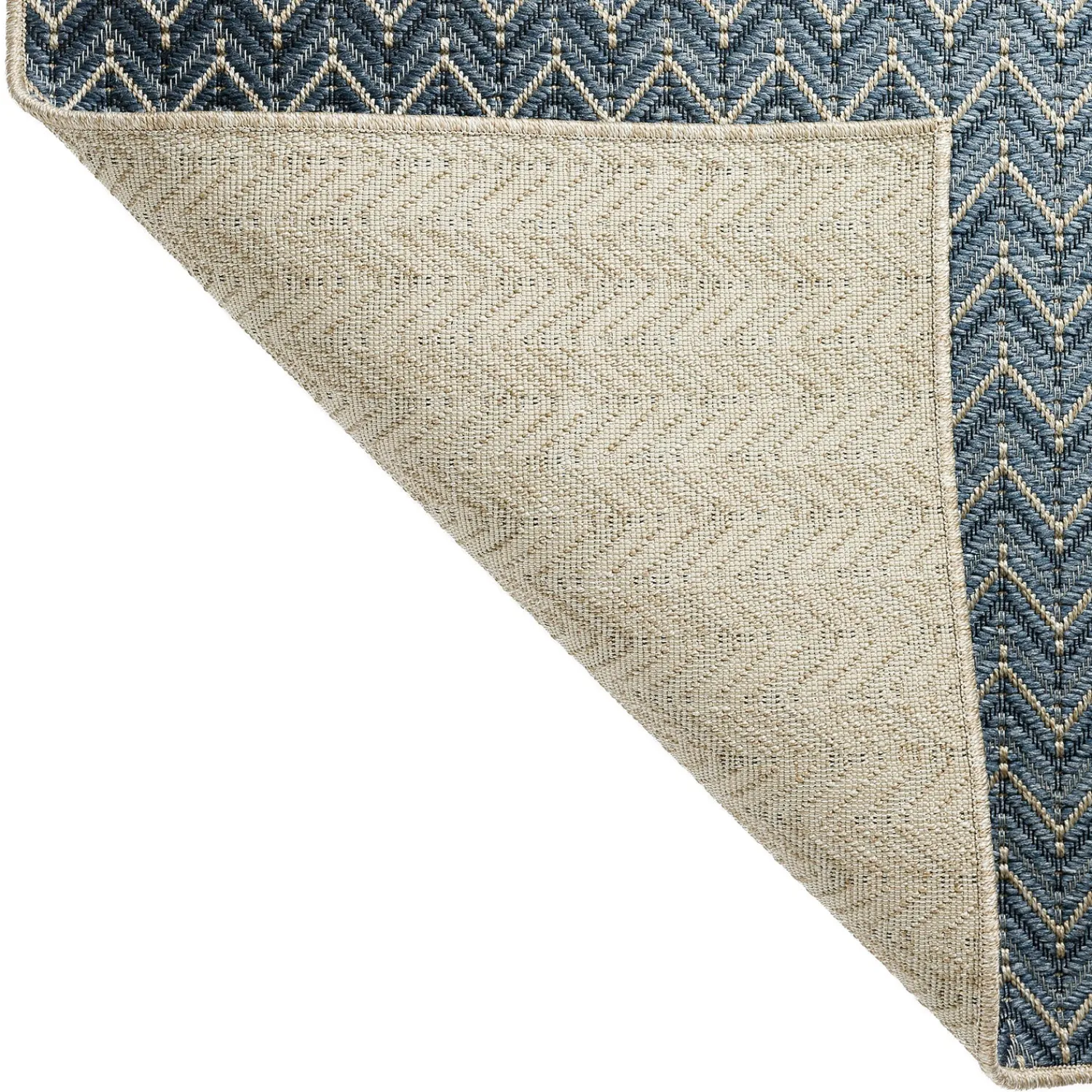 Plow & Hearth Area Rugs>Indoor/Outdoor Santa Anna Chevron Rug, 3' x 5'