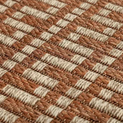 Plow & Hearth Area Rugs>Indoor/Outdoor Santa Anna Tribal Rug, 8' x 10'