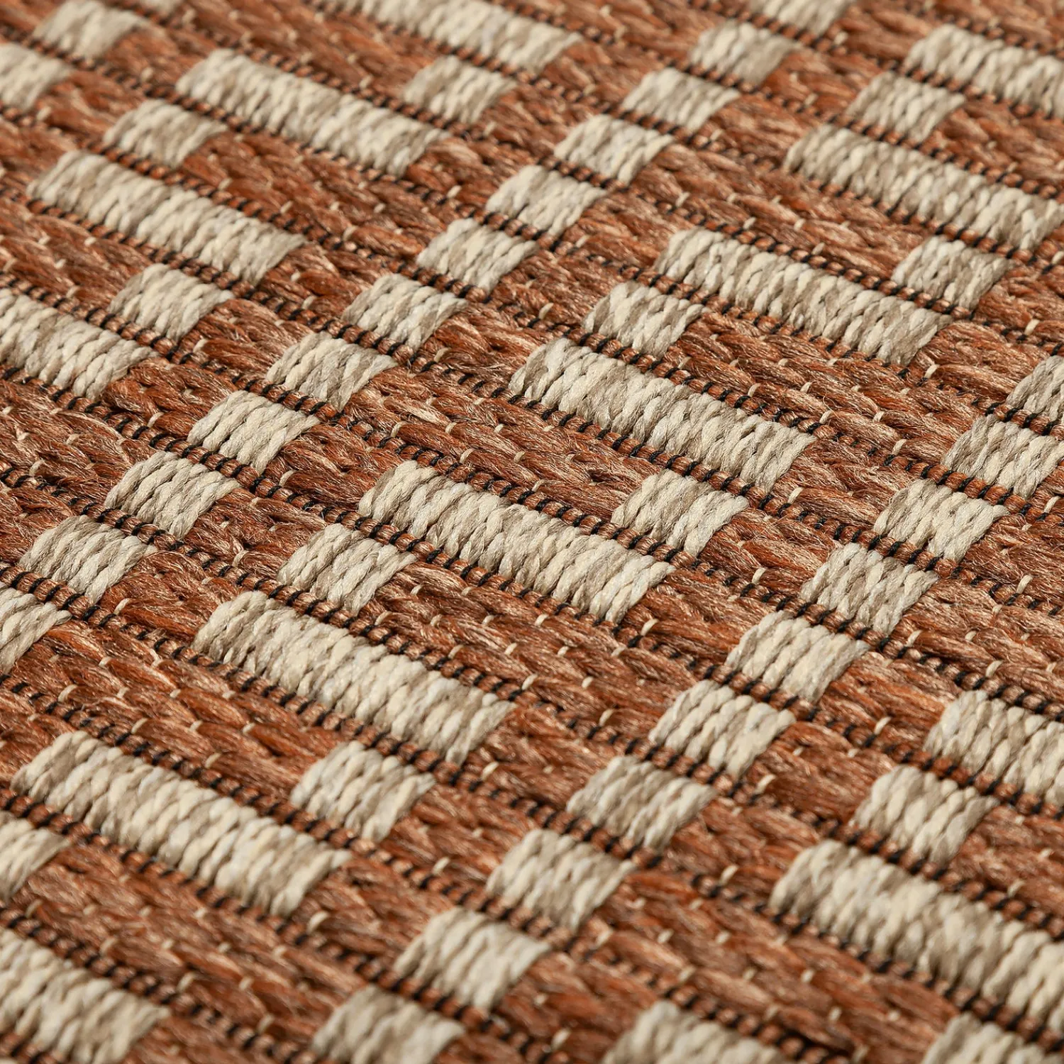 Plow & Hearth Area Rugs>Indoor/Outdoor Santa Anna Tribal Rug, 12' x 15'