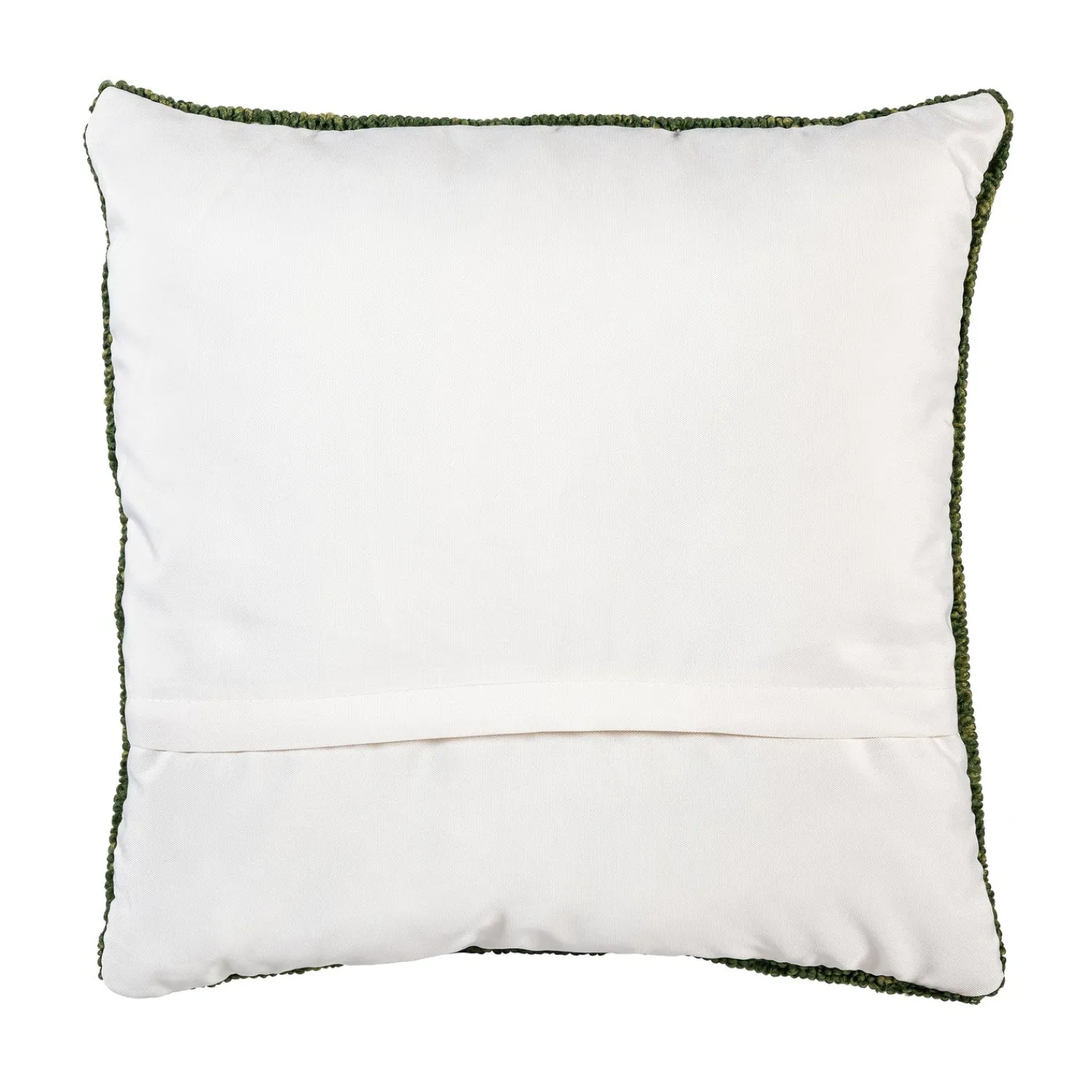 Plow & Hearth Outdoor Throw Pillows|Decorative Pillows>Indoor/Outdoor Sunflower Hooked Polypropylene Throw Pillow 18"x18"
