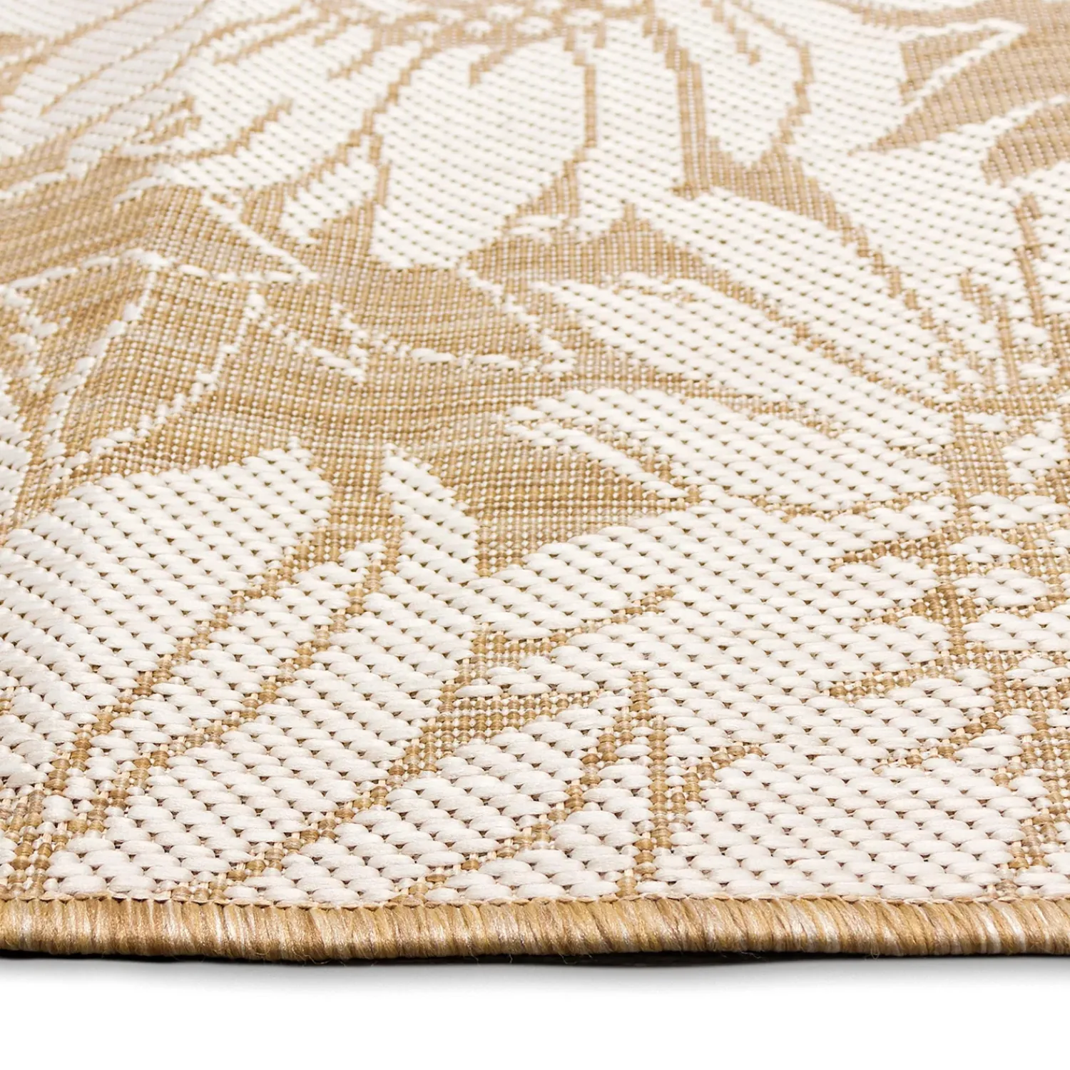 Plow & Hearth Area Rugs>Indoor/Outdoor Sunflower Rug, 39" x 59"
