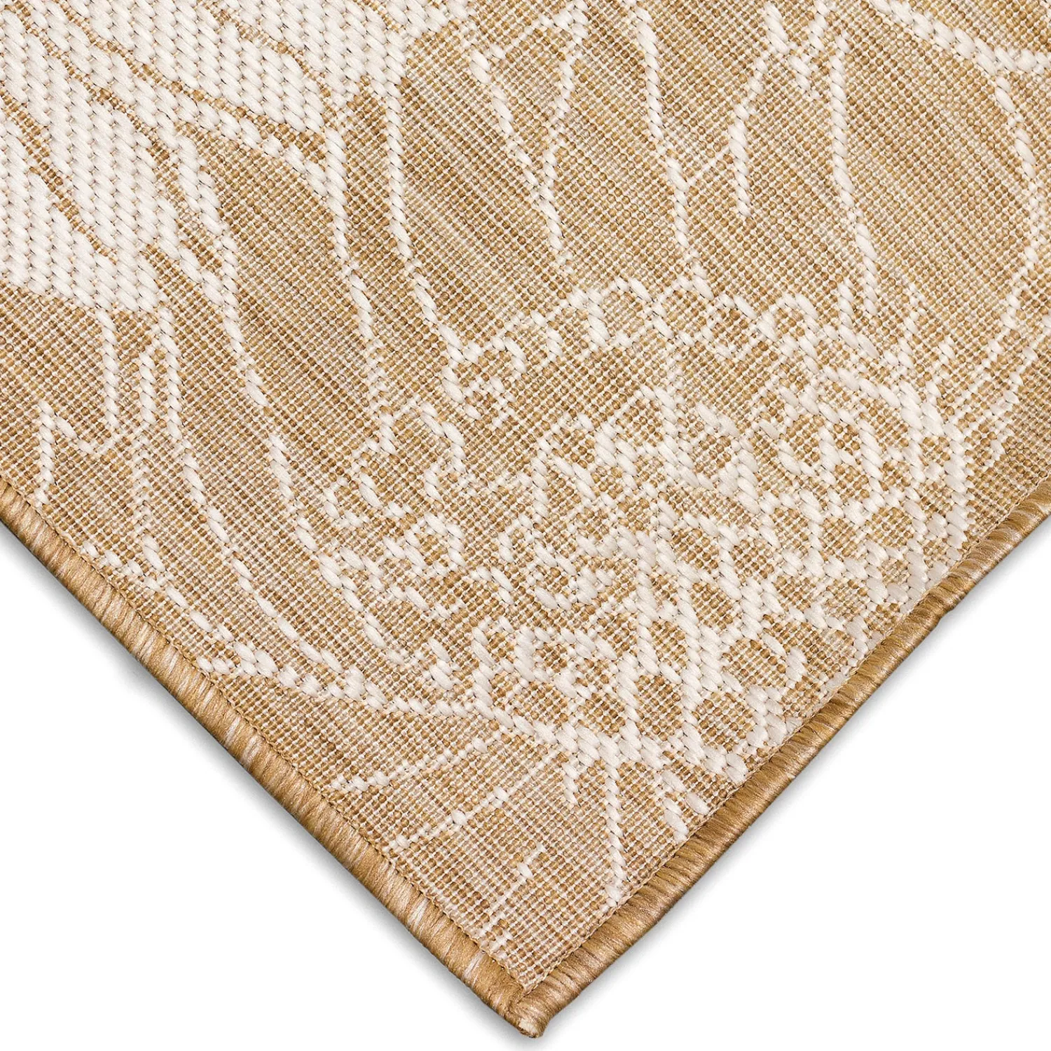 Plow & Hearth Runners>Indoor/Outdoor Sunflower Rug, 23" x 7'6" Runner