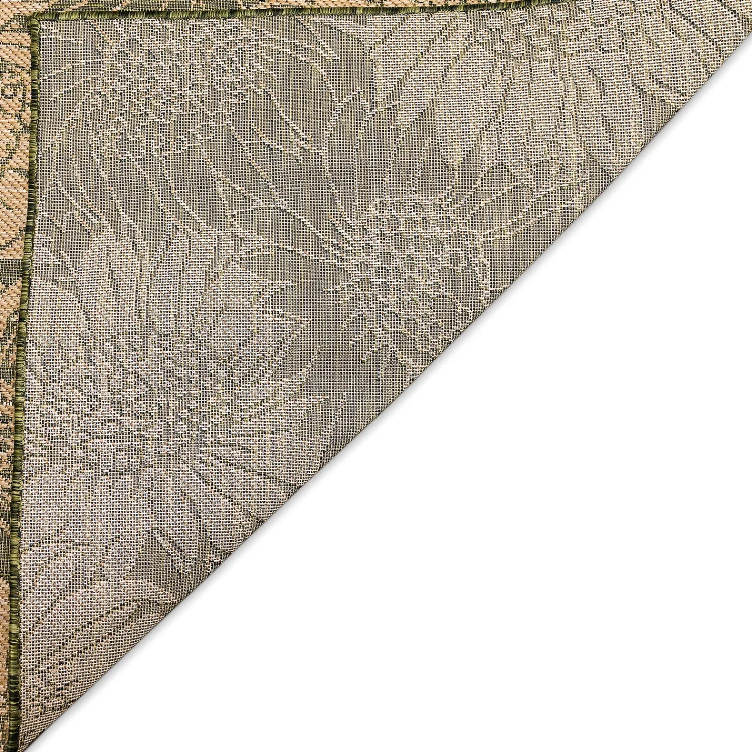 Plow & Hearth Runners>Indoor/Outdoor Sunflower Rug, 23" x 7'6" Runner