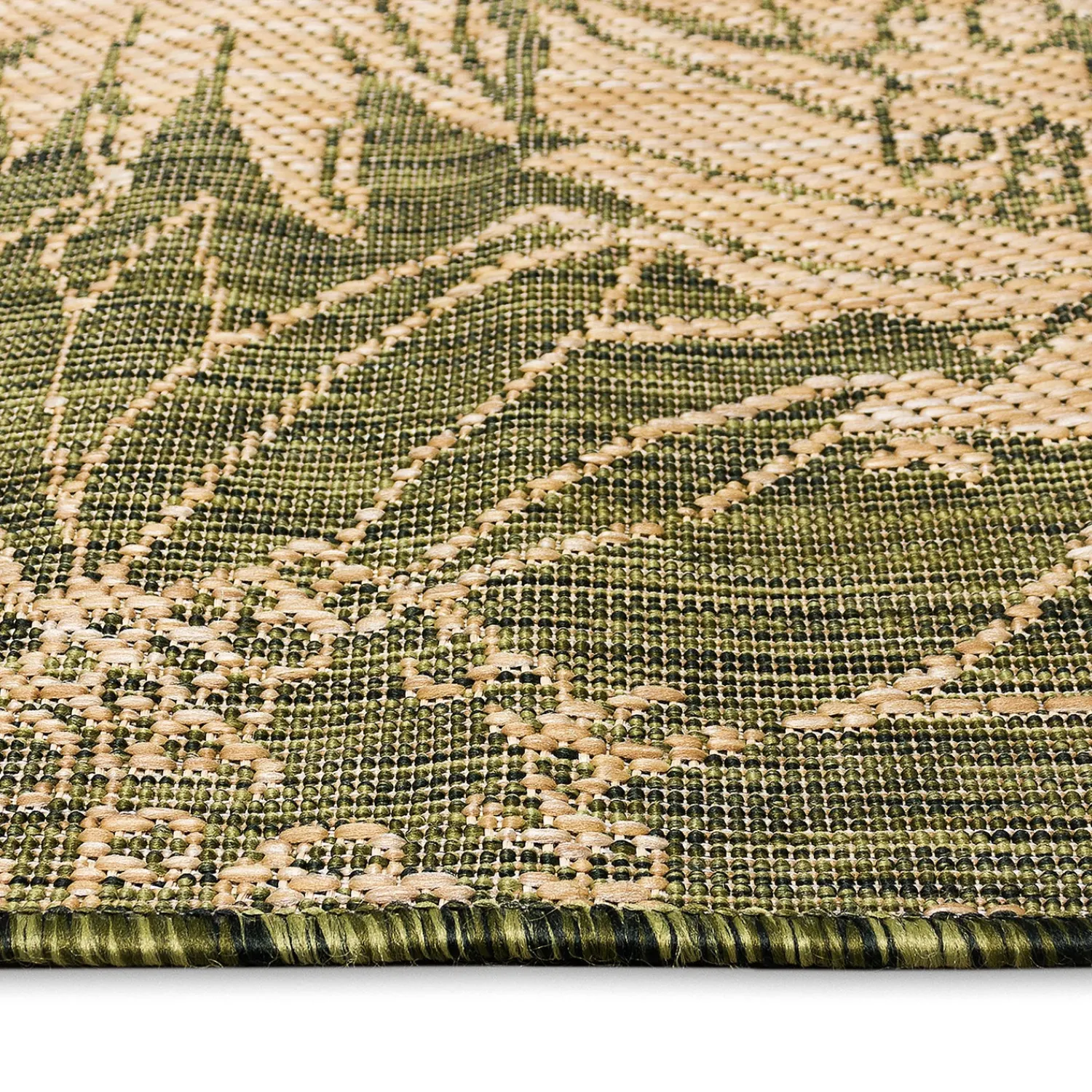 Plow & Hearth Runners>Indoor/Outdoor Sunflower Rug, 23" x 7'6" Runner