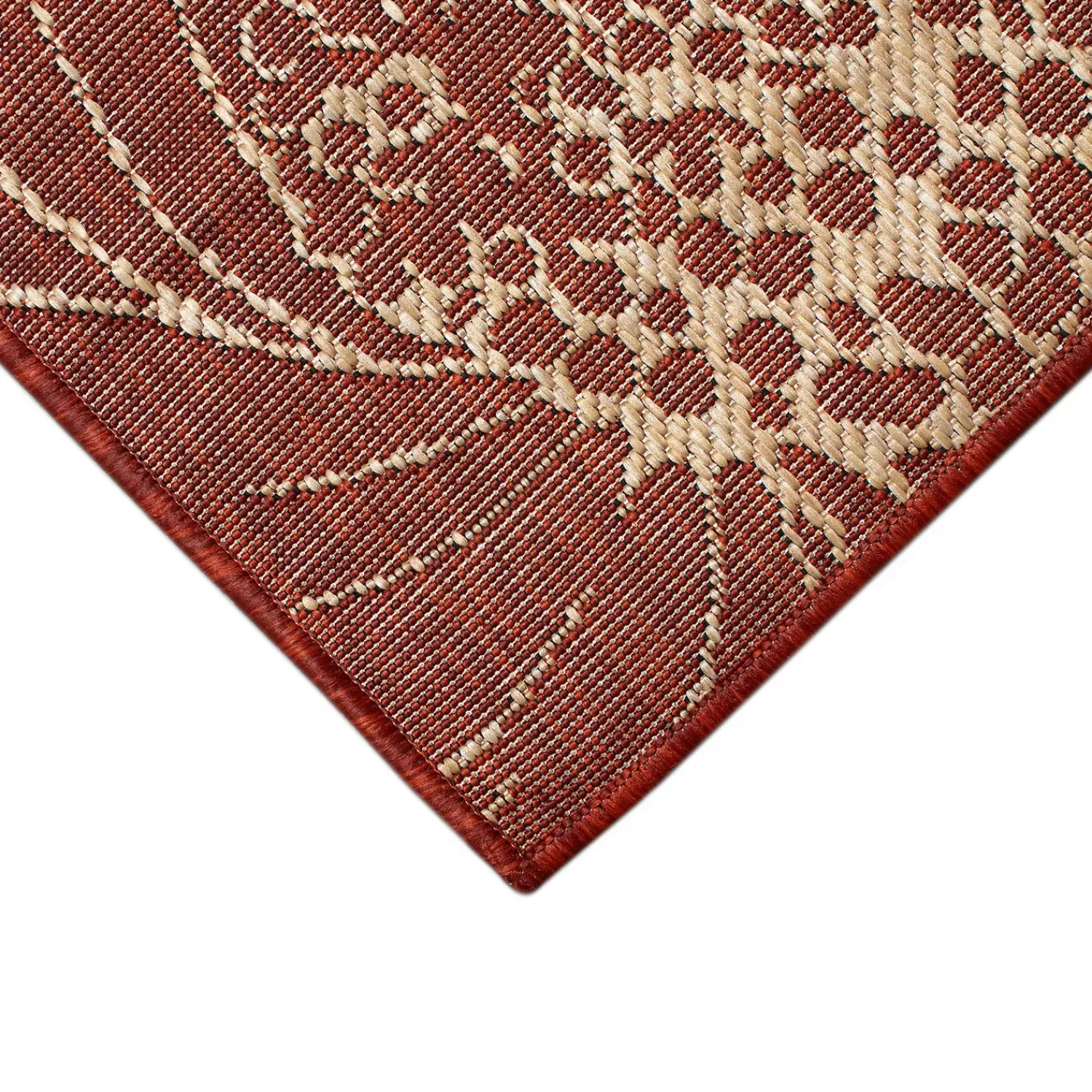 Plow & Hearth Runners>Indoor/Outdoor Sunflower Rug, 23" x 7'6" Runner