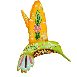 Plow & Hearth Wall Art>Indoor/Outdoor Talavera Hummingbird Wall Art