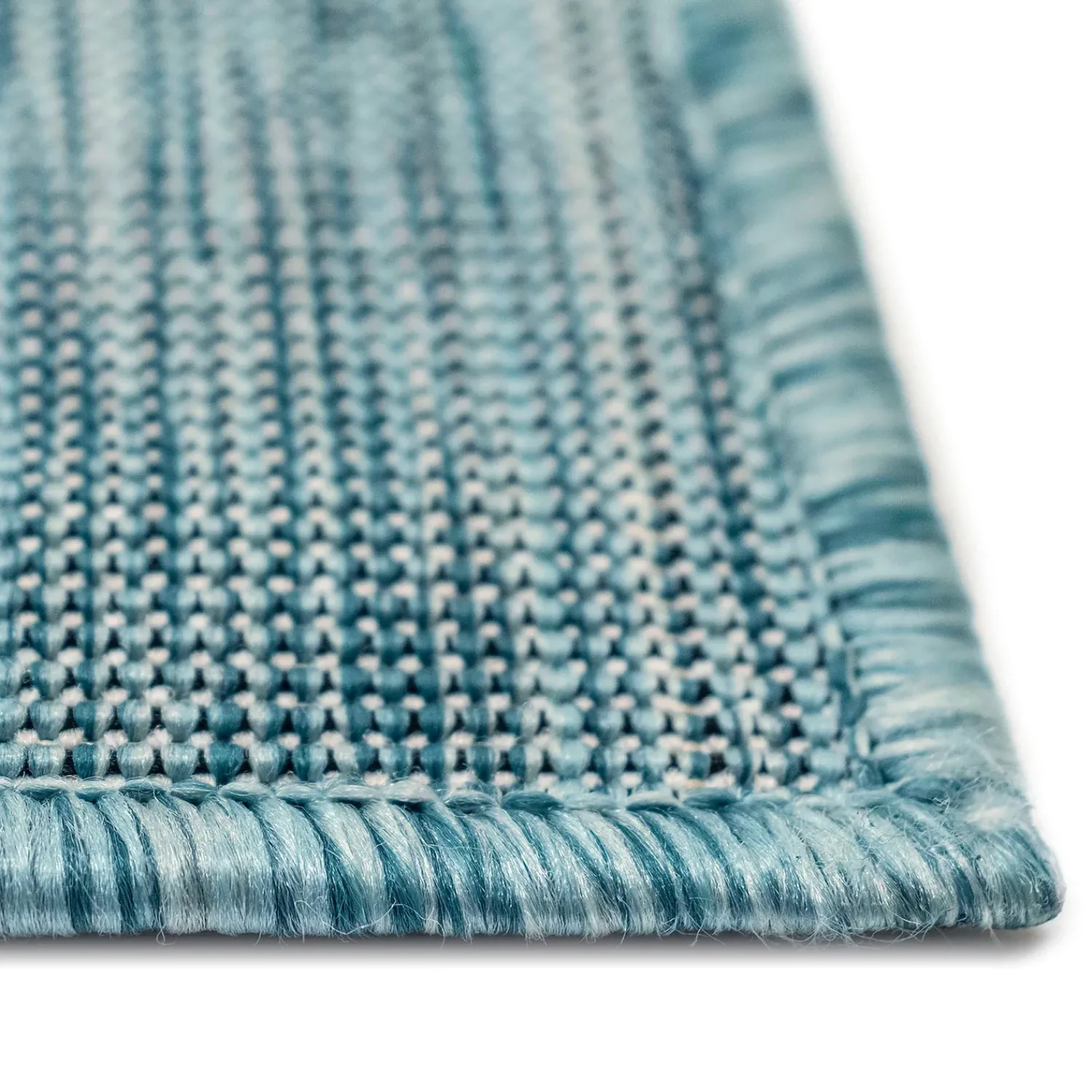 Plow & Hearth Runners>Indoor/Outdoor Textured Sea Turtles Polypropylene Runner, 23" x 7'6"