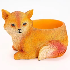 Plow & Hearth Planters & Plant Stands|Planters & Vases>Indoor/Outdoor Woodland Animal Planter