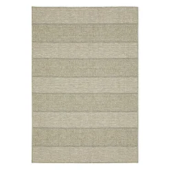Plow & Hearth Area Rugs>Indoor/Outdoor Yucatan Striped Polypropylene Rug, 6'7" x 9'2"