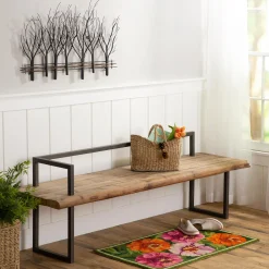 Plow & Hearth Hooked Rugs>Indoor/Outdoor Zinnia Hooked Polypropylene Accent Rug
