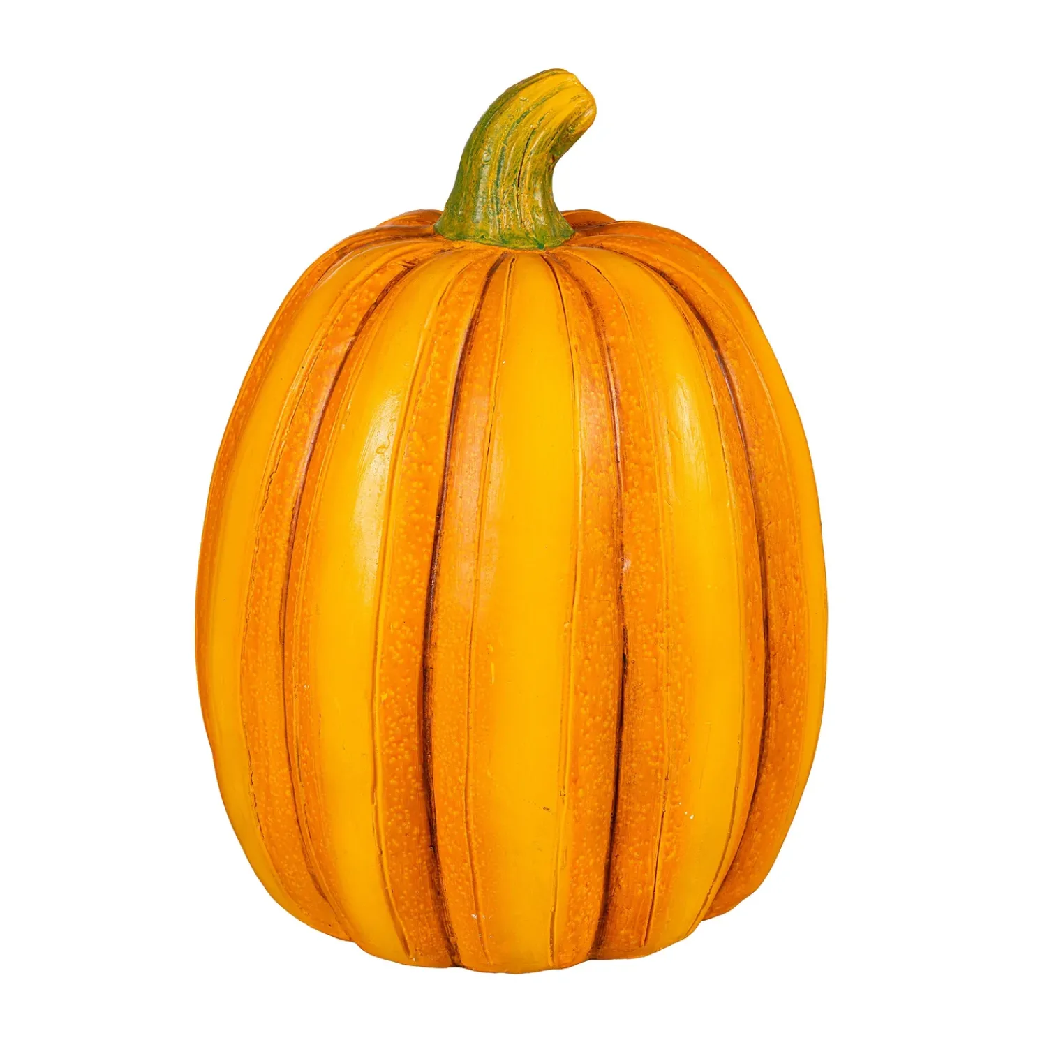 Plow & Hearth Garden Statues>Jack-O-Lantern Pumpkin LED Statue, 14"H