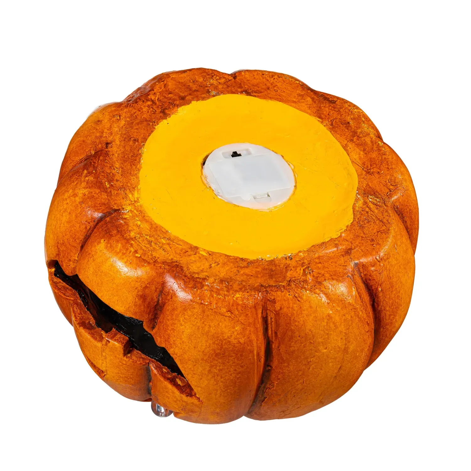 Plow & Hearth Garden Statues>Jack-O-Lantern Pumpkin LED Statue, 10"H