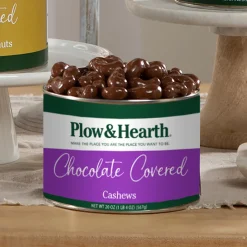 Plow & Hearth Gourmet Snacks & Nuts>Jumbo Cashews - Salted, Honey Toasted Or Chocolate Covered