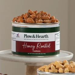Plow & Hearth Gourmet Snacks & Nuts>Jumbo Cashews - Salted, Honey Toasted Or Chocolate Covered